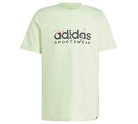 Adidas Herren Landscape Sportswear Graphic Tee, semi Green Spark, M