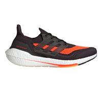 ADIDAS Herren Laufschuhe ULTRABOOST 21 (FZ2559) 41 ⅓ Schwarz/Neonrot/Weiß