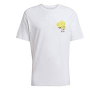 adidas Herren Lounge STILL Life Lemons Graphic T-Shirt, White, S