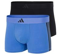 adidas Sportswear - Active Flex Cotton 3 Stripes - Retro Short/Pant - 4er Pack (L Schwarz/blau)
