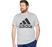 adidas Herren M Bl Sj T Shirt, Medium Grey Heather/Black, XXL EU