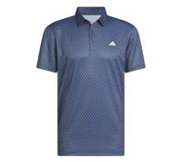 adidas Herren Mens CORE Allover Print Polo Shirt, Collegiate Navy/White, S
