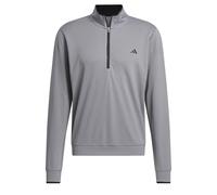 adidas Herren Mens UPF Lightweight Quarter Zip Pullover Sweatshirt, Grey Three, XXL