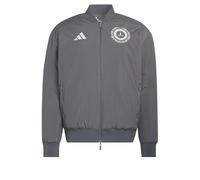 adidas Herren Mercedes - Amg Petronas Formula 1 Team Silver Arrows Icon Coat, granite/off white, XXL