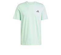 adidas Herren Mercedes - AMG Petronas Formula ONE Team Premium Woven Graphic Tee Men, Frozen Green/Grey strata, XL