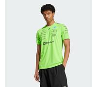 adidas Herren Mercedes - AMG Petronas Formula ONE Team Team Set UP Tee Men, solar Green/Black, M