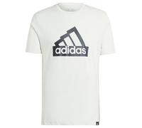 adidas Herren MODERN Essentials Graphic Tee, Linen Green, L Tall