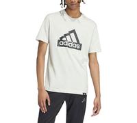 adidas Herren MODERN Essentials Graphic Tee, Linen Green, XL