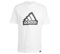 adidas Herren MODERN Essentials Graphic Tee, White, L Tall