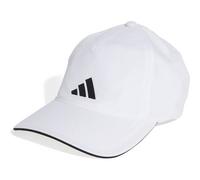 adidas Unisex Bball Aeroready Hat, White/Black/Black, M-L