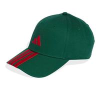 Baseball Cap ADIDAS PERFORMANCE "BBALL 3S CAP NL", Damen, team dunkelgrün, better scarlet, Baumwolle, Caps (53774113-0) team dunkelgrün, better scarlet