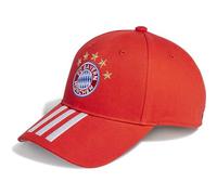 ADIDAS Herren Mütze FC Bayern München Baseballkappe (H59705M) ONE SIZE Rot