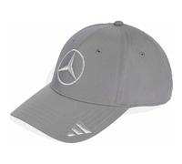 ADIDAS Herren Mütze Mercedes-AMG Petronas F1 Team Silberpfeile Fahrer (JZ9405M) ONE SIZE Grau