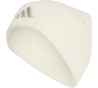 adidas Unisex New Logo Beanie Cuff, Cream White/Wonder Alumina, L-XL