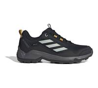 Wanderschuh ADIDAS TERREX "TERREX EASTRAIL GORE-TEX" Gr. 48, core black, wonder silver, preloved yellow Schuhe Herren wasserdicht (79332665-48)