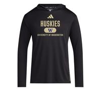 adidas Herren NCAA Designed for Training Lightweight Hoodie Sweatshirt, Schwarz/Team Sand/University of Washington, XXX-Large