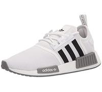 Adidas Herren NMD_R1 Schuhe, Weiß/Schwarz/Grau, 36 EU
