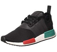 Adidas Herren NMD_r1 Sneaker, Core Black/Glory Green/Lush Red, 38 EU