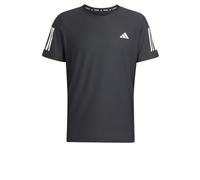 Adidas Herren Originals Sport Essential Tee Shirt, Weiß/Schwarz/Lucid Lemon, S