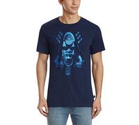 adidas Herren Originals Superstar Street T-Shirt (blau,Gr. M)