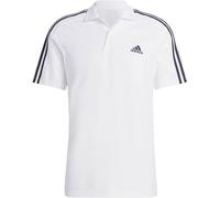 ADIDAS Herren Polo Essentials Piqué Embroidered Small Logo 3-Streifen WHITE/BLACK XL (4066745332581)