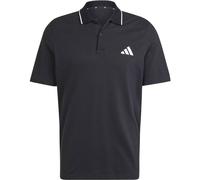 Adidas Herren Essentials SMALL Logo Pique Polo Shirt, Black/White, XL