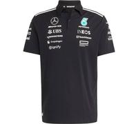adidas Herren Mercedes - AMG Petronas Formula ONE Team Team Polo Black Men, Black/White, S