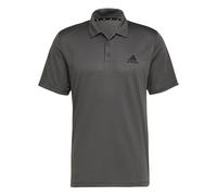 adidas Herren Polo Shirt D2M PLAIN POLO H30285 S Grey Six/Black