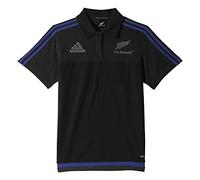 adidas Herren Poloshirt All Blacks Anthem Polo, Schwarz/Grau, XS