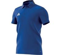 adidas Herren Poloshirt Condivo 18, Bold Blue/Dark Blue/White, L, CF4375
