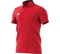 adidas Herren Poloshirt Condivo 18, Power Red/Black/White, 2XL, CF4376
