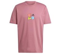 Adidas Herren Positivity Shapes Graphic Tee Kurzarm-Grafik-T-Shirt