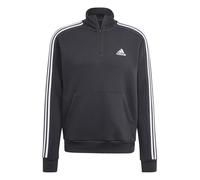 adidas Herren Pullover Essentials 3S 1/4-Zip Sweatshirt HZ6235 S Black/White