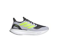 adidas Herren Pureboost 5 Running Sneaker, Dash Grey/Lucid Lemon/Carbon, 9 US