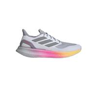 adidas Herren Pureboost 5 Running Sneaker, Weiß/Silber Metallic/Spark, 46 EU