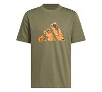 adidas Herren Rock Camo Graphic Shirt, Olive strata, S