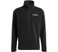 adidas Multi Essentials 1/2 Zip Fleeceoberteil, Farbe Schwarz, Größe XXL