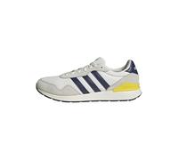 adidas Herren Run 60s 4.0 Shoes, core White/Dark Blue/Off White, 42 2/3 EU