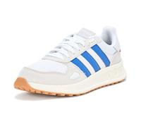 adidas Herren Run 84 Schuhe Sneaker, Weiß/Team Royalblau/Grau, 12 US