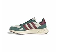 adidas Herren Run 84 Shoes, Wonder White/Collegiate Burgundy/Collegiate Green, 42 2/3 EU