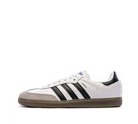 adidas Samba OG Schuh 46 Cloud White / Core Black / Clear Granite Leder Unisex (Herstellerartikelnummer: B75806-0017)