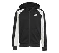 adidas Herren Seasonal Essentials Colorblock Full-Zip Hoodie, Black, S