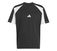adidas Herren Saisonale Essentials Farbblock T Shirt Schwarz Schwarz M