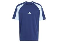 adidas Herren Seasonal Essentials Colorblock T-Shirt, Dark Blue, M