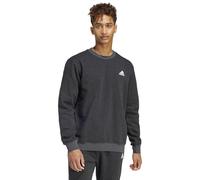 adidas Herren Seasonal Essentials Mélange Sweater, Black Melange, S