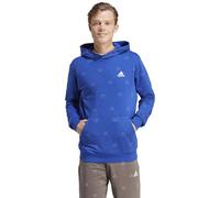 adidas Herren Seasonal Essentials Monogram Graphic Hoodie, semi Lucid Blue, S