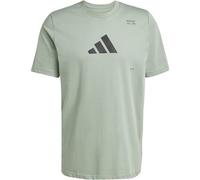 ADIDAS Herren Shirt AEROREADY All-Gym Category Graphic (JD1835) S SILGRN