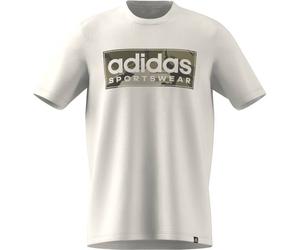 ADIDAS Herren Shirt Camo Linear Graphic (IN6473) M WHITE