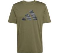 adidas Men's Codes Camo Graphic T-Shirt Olive Strata L
