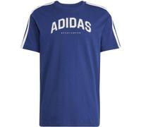 adidas Codes Collegiate Linear Graphic T-Shirt Herren JM0382 - dark blue L
